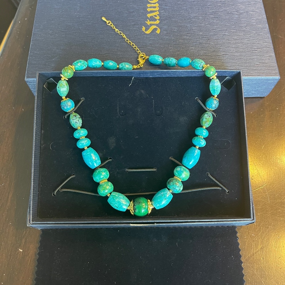 Stauer Necklace - Dark Turquoise